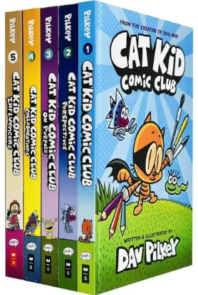 Cat Kid Comic Club Series 1-5